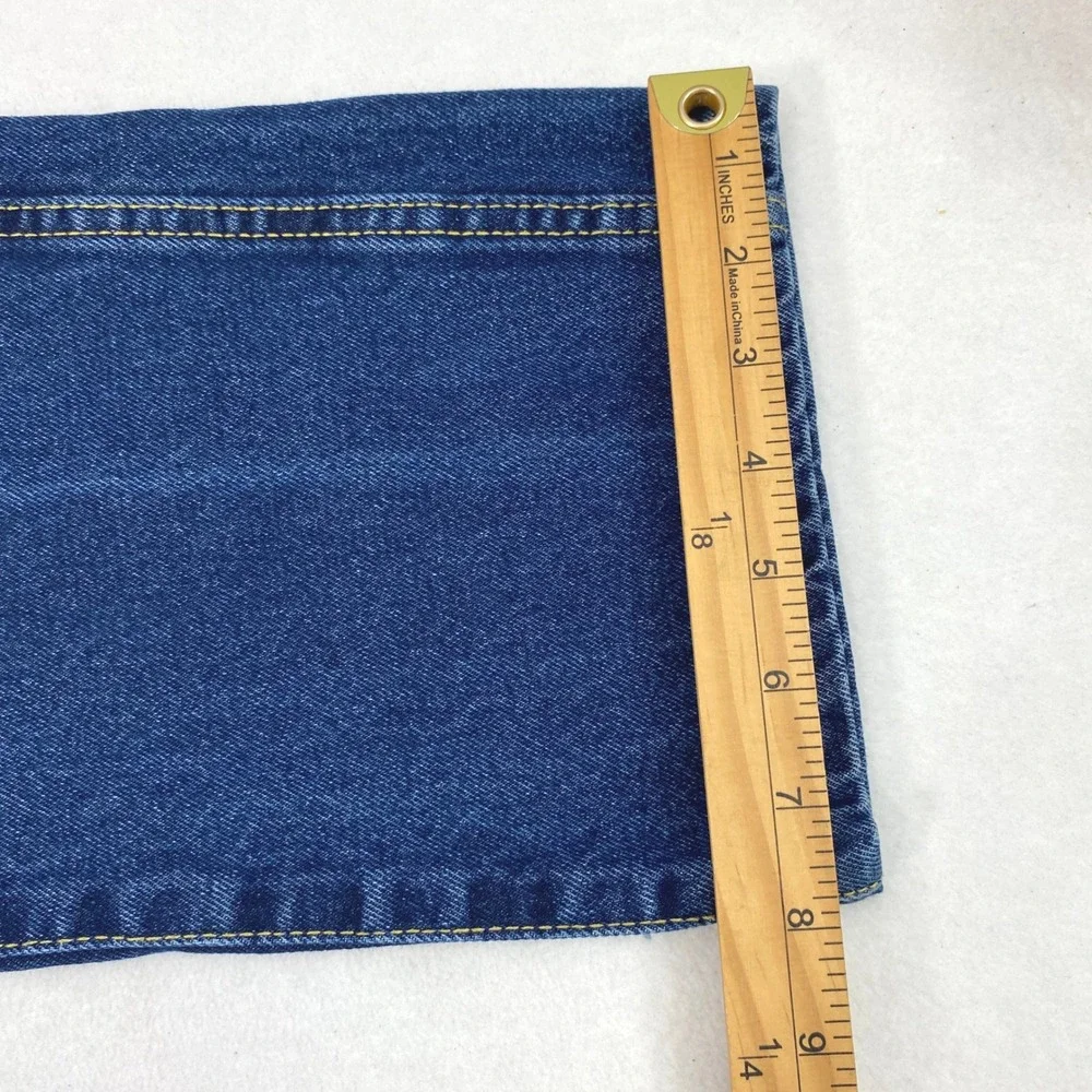 RedHead Jeans‎ Mens 29x29 Straight Leg Dark Wash Denim 100% Cotton Workwear